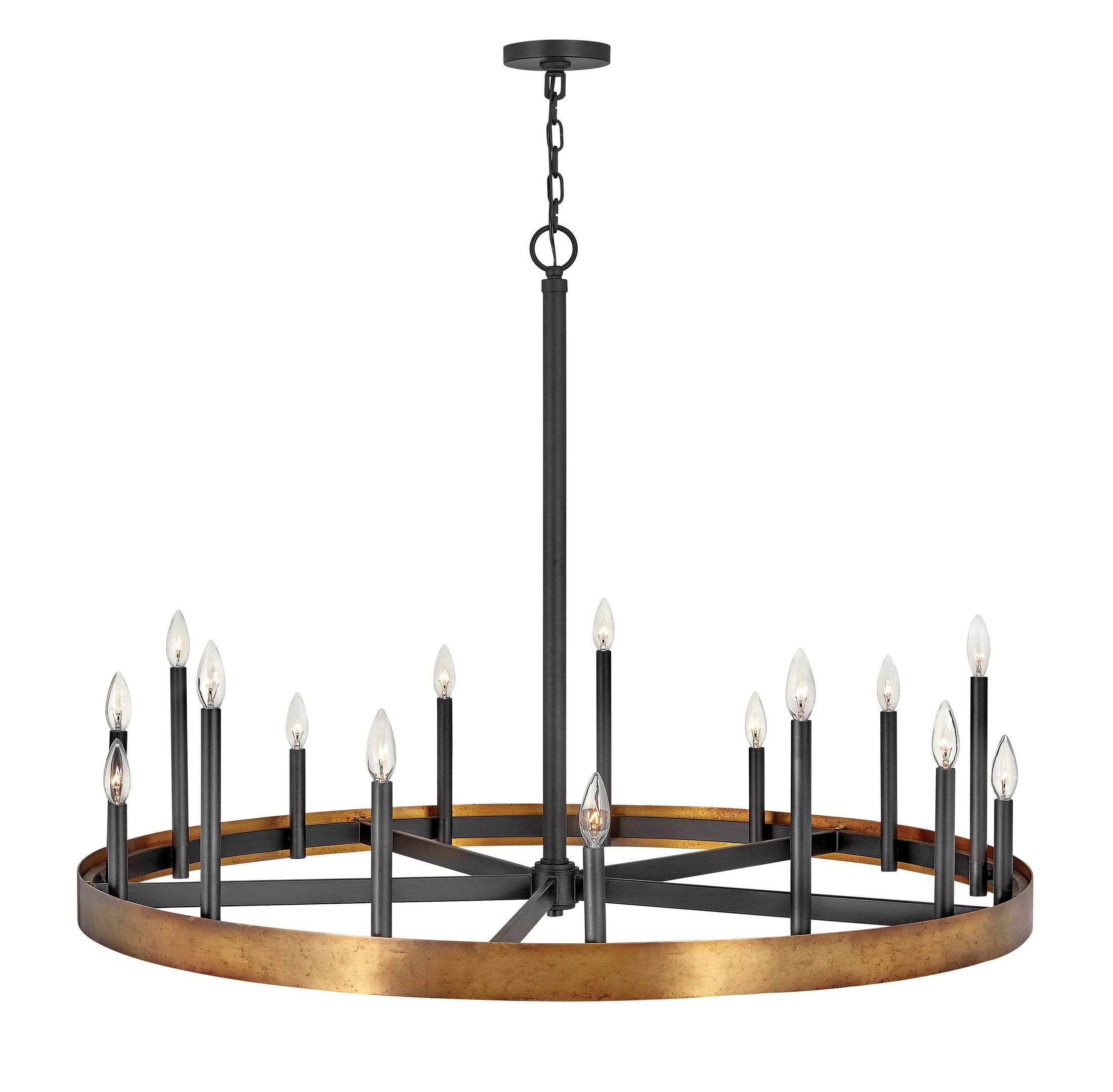 Wells Large Single Tier Chandelier