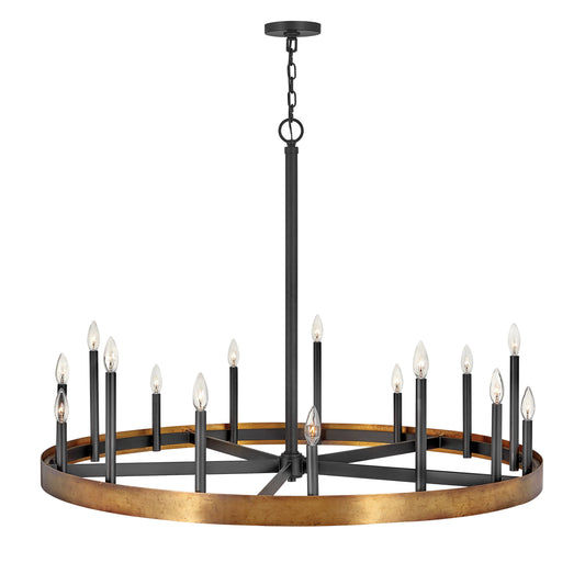 Wells Large Single Tier Chandelier