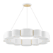 Opal Chandelier by Corbett Lighting