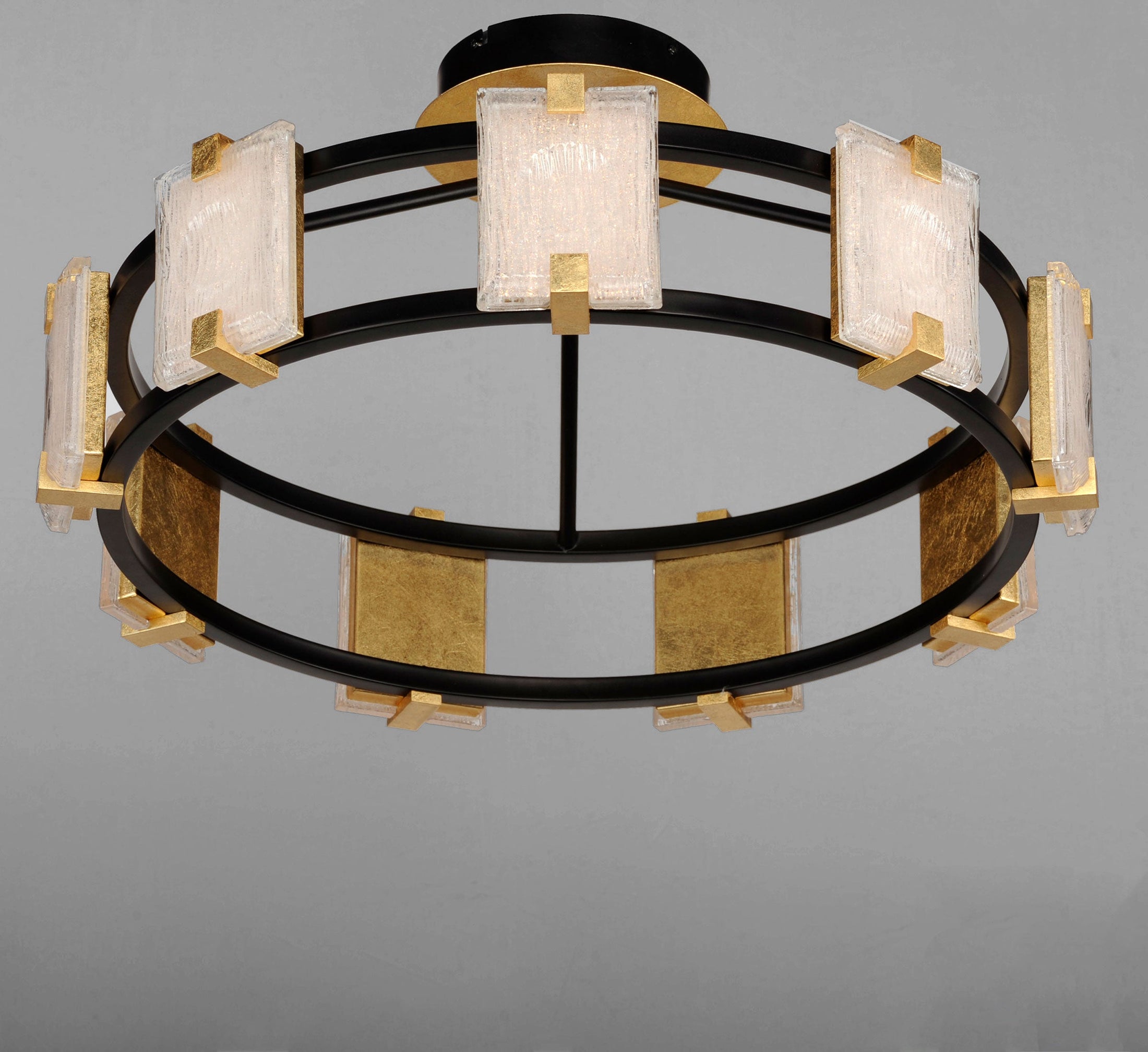 Radiant Crystal Semi-Flush