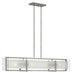 Latitude Medium Four Light Linear Suspension by Hinkley