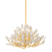 Eastview Chandelier by Hudson Valley Lighting - Vintage Gold Leaf Finish