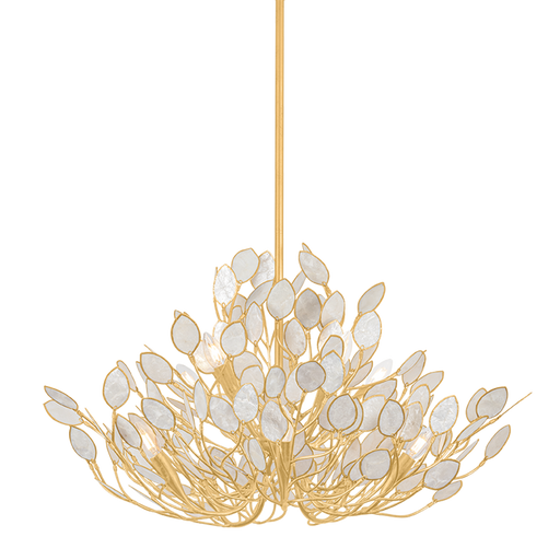 Eastview Chandelier by Hudson Valley Lighting - Vintage Gold Leaf Finish