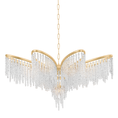 Load image into Gallery viewer, Pandora Chandelier by Corbett Lighting - Gold Leaf Finish
