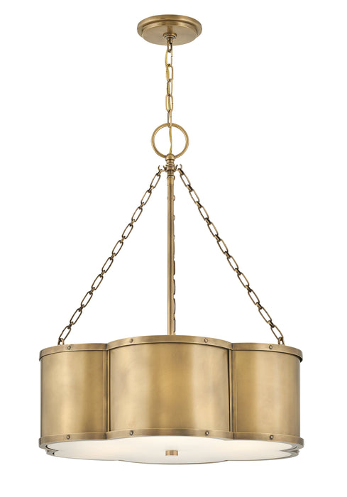 Chance Small Drum Chandelier by Hinkley