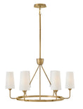 Load image into Gallery viewer, Lewis Medium Single Tier Chandelier
