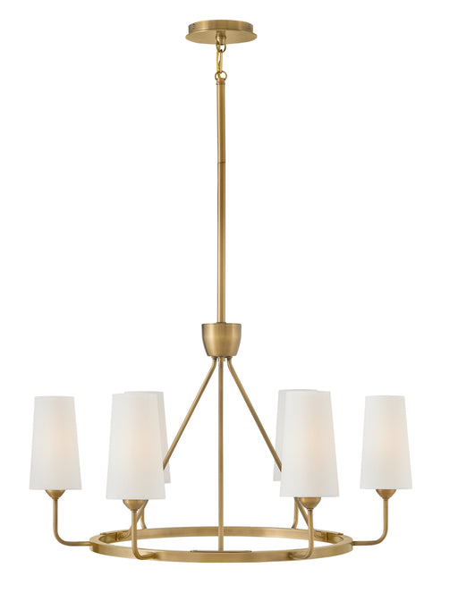 Lewis Medium Single Tier Chandelier by Hinkley