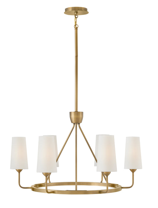 Lewis Medium Single Tier Chandelier by Hinkley