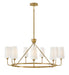 Lewis Large Single Tier Chandelier by Hinkley