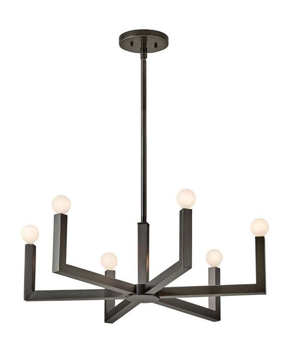 Ezra Medium Single Tier Chandelier by Hinkley