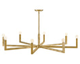 Load image into Gallery viewer, Ezra Large Single Tier Chandelier
