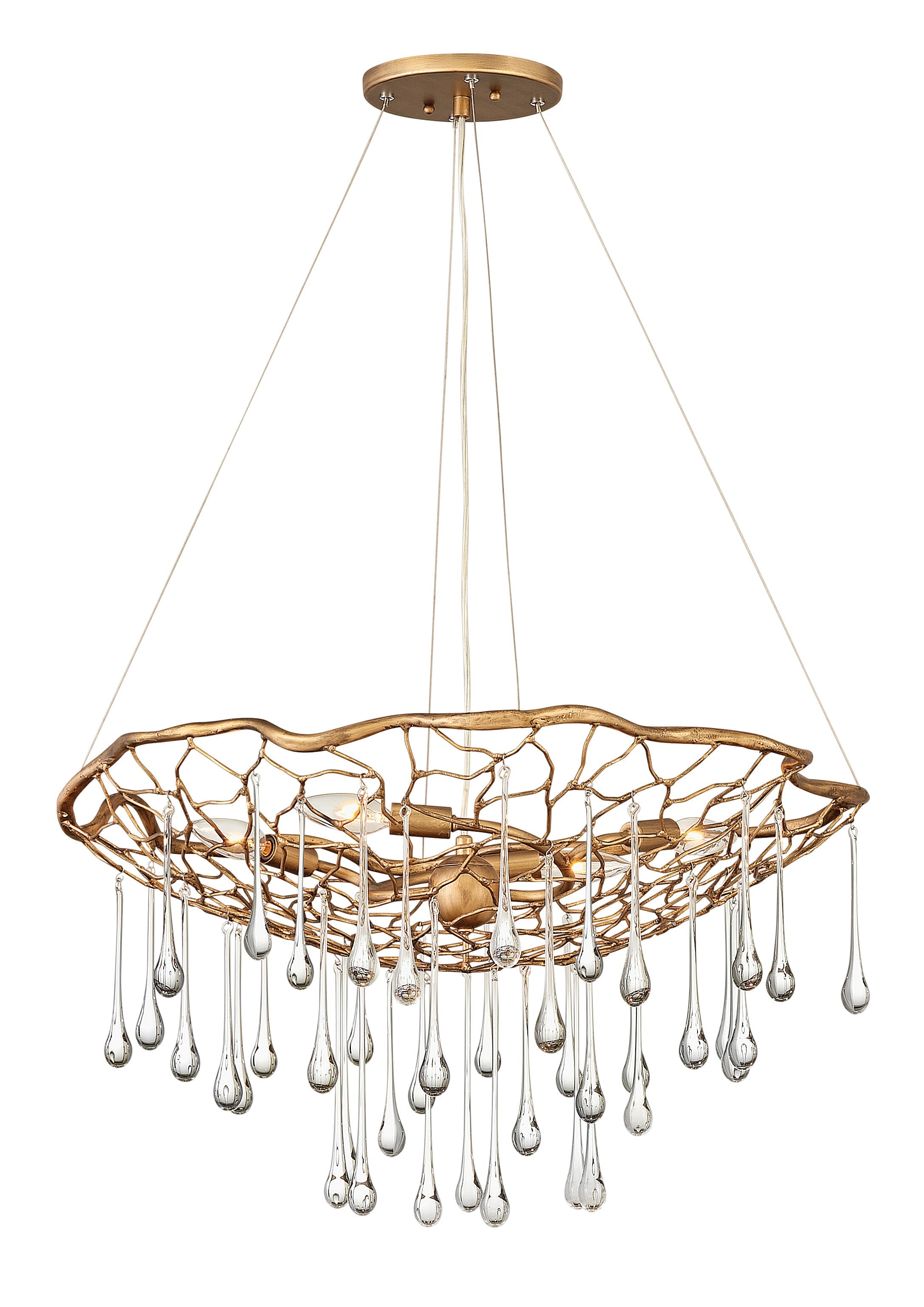 Laguna Medium Single Tier Chandelier