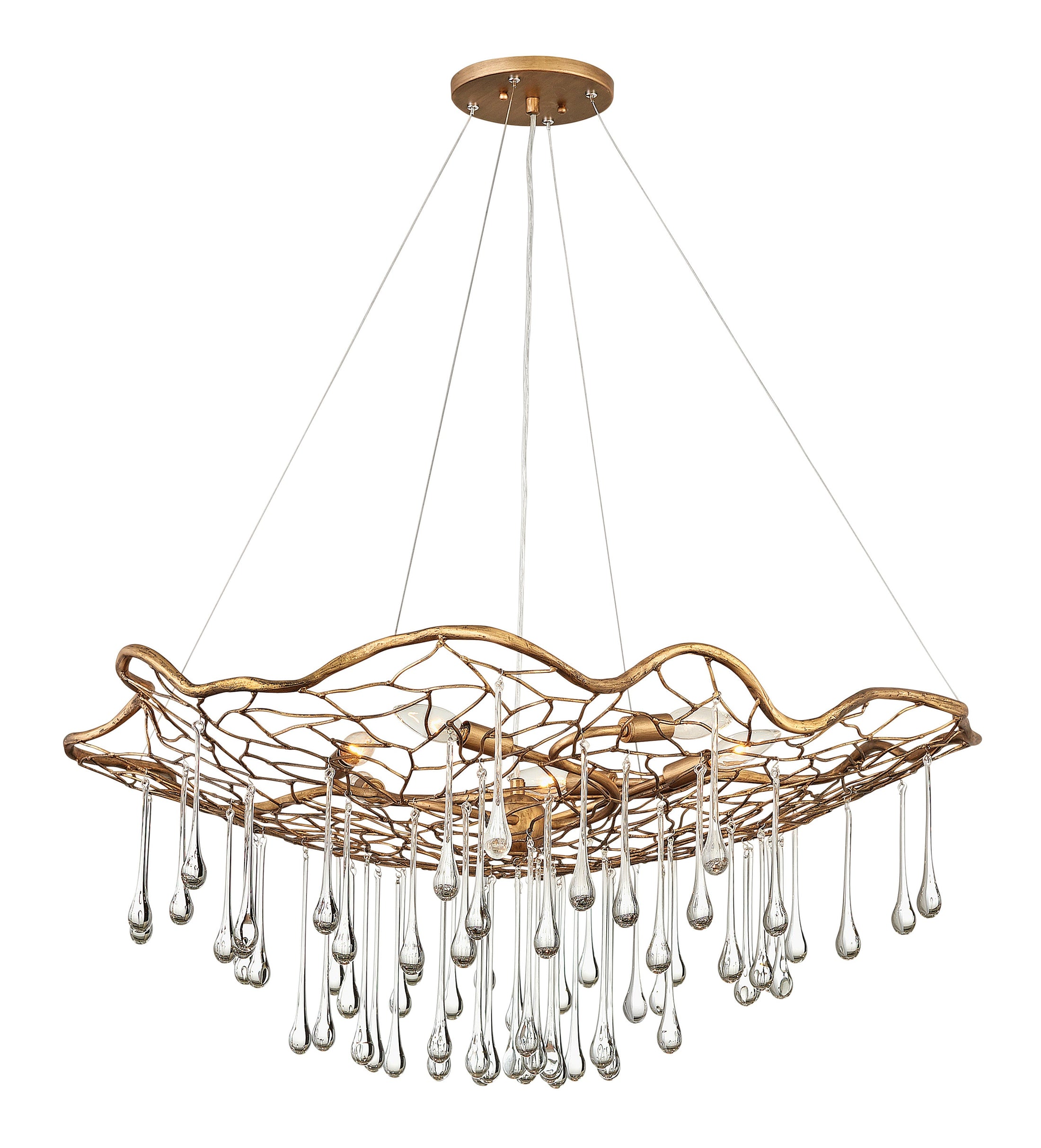 Laguna Large Single Tier Chandelier