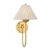 Swiss Hill Wall Sconce by Hudson Valley Lighting - Aged Brass Finish