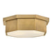 Facet Medium Flush Mount by Hinkley