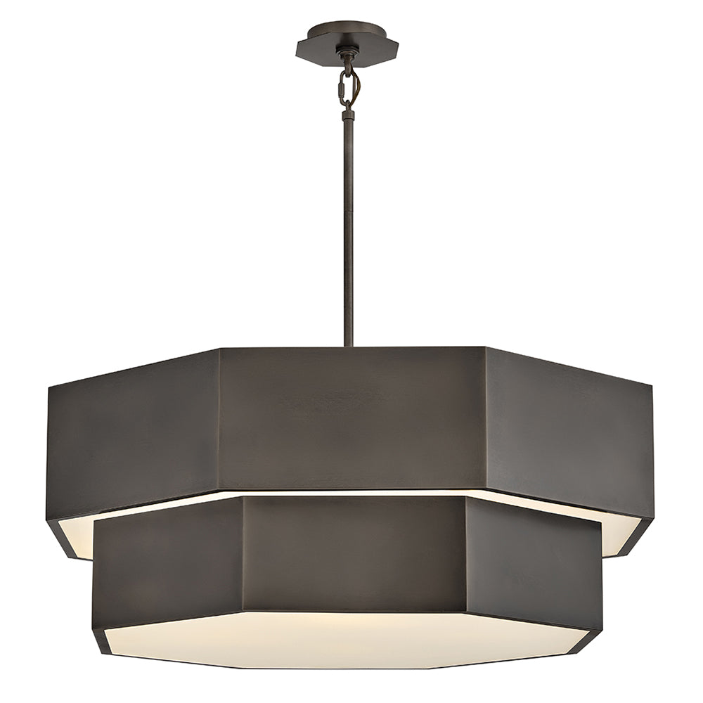 Facet Medium Convertible Chandelier