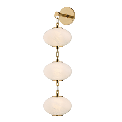 Nephele Wall Sconce by Corbett Lighting - Vintage Polished Brass Finish