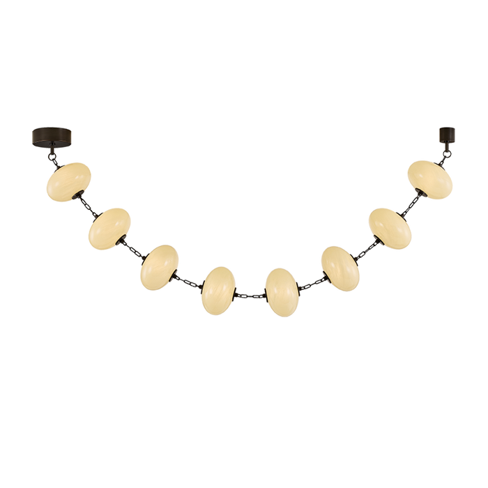 Nephele Chandelier by Corbett Lighting - Bronze Finish