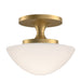 Knox Small Semi-Flush Mount by Hinkley