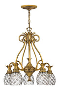 Load image into Gallery viewer, Plantation Small Single Tier Chandelier
