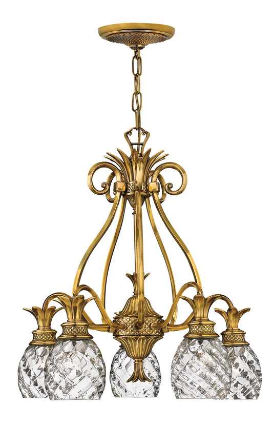 Plantation Small Single Tier Chandelier
