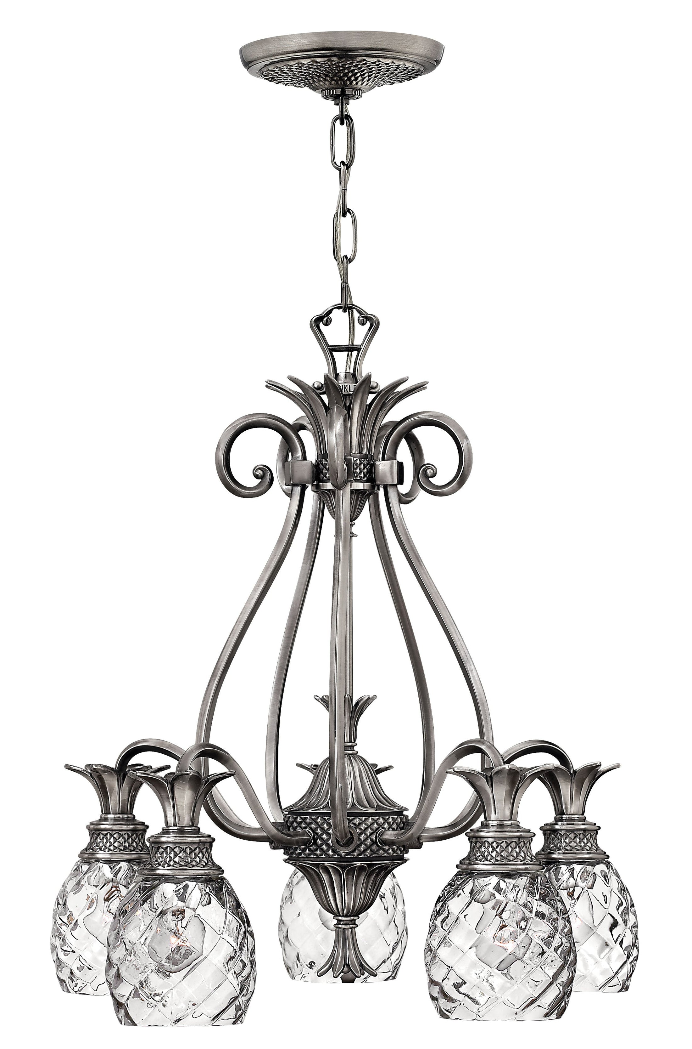 Plantation Small Single Tier Chandelier