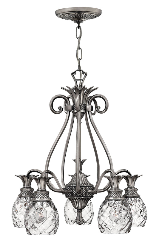 Plantation Small Single Tier Chandelier