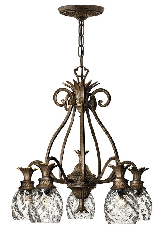 Plantation Small Single Tier Chandelier
