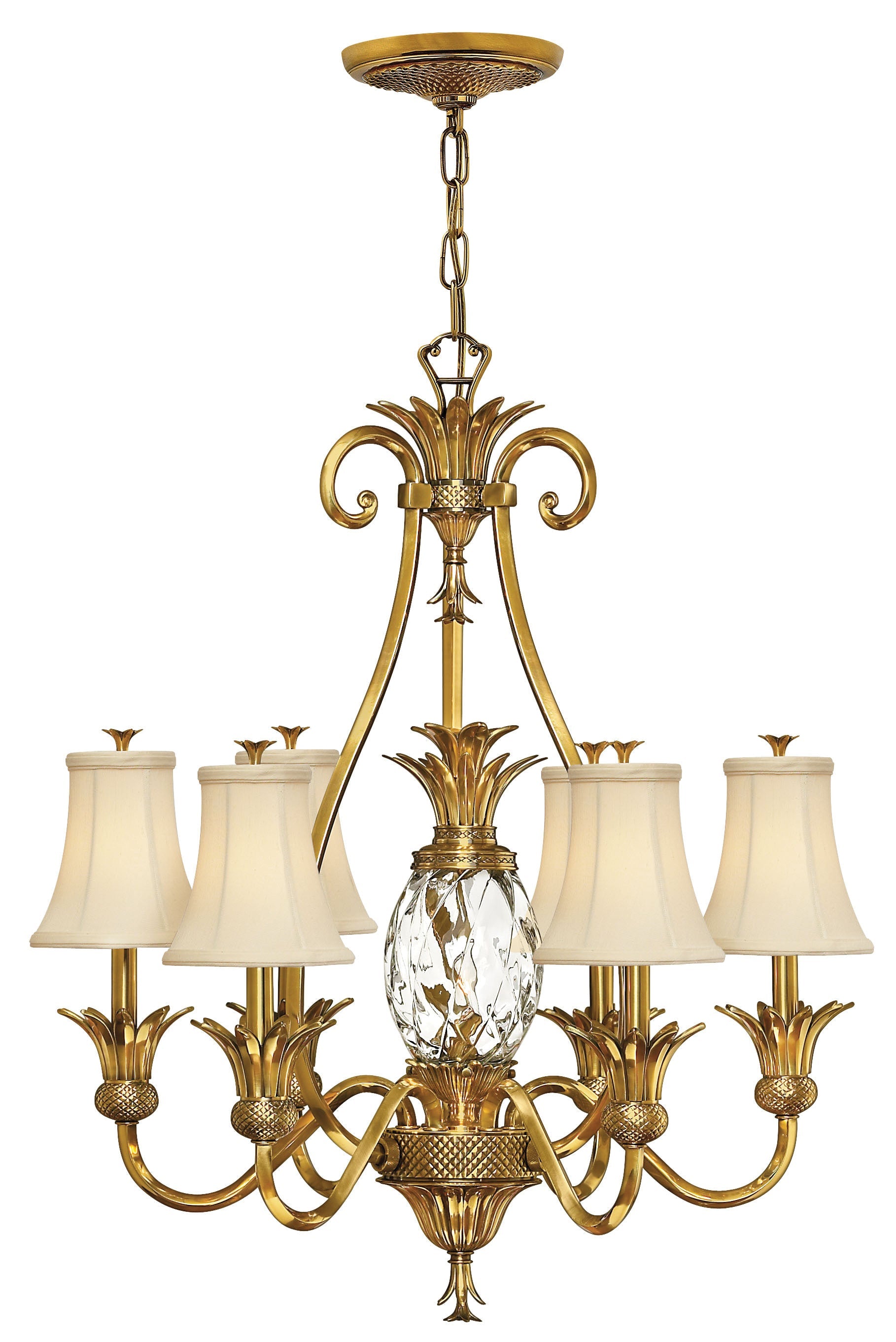 Plantation Medium Single Tier Chandelier