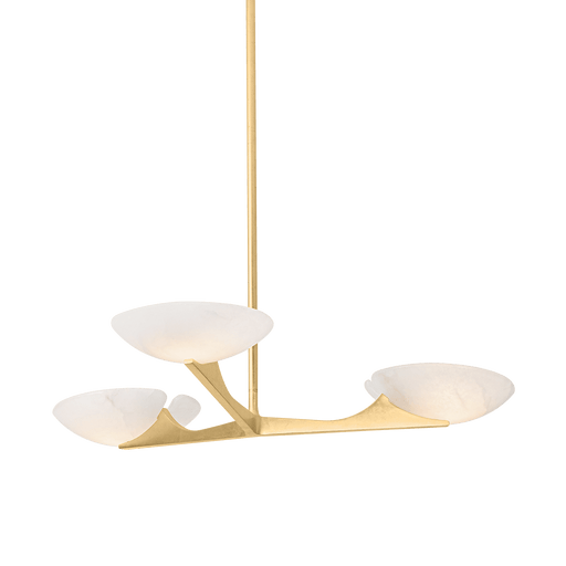 Malachite Chandelier by Corbett Lighting