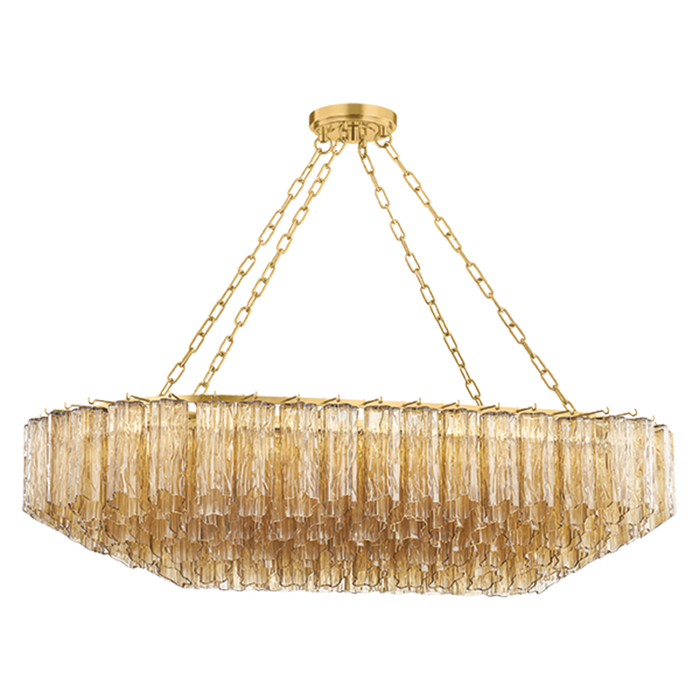 Watertown Linear by Hudson Valley Lighting - Aged Brass Finish