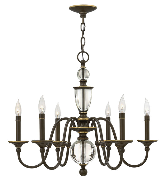 Eleanor Medium Single Tier Chandelier