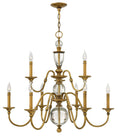 Load image into Gallery viewer, Eleanor Medium Two Tier Chandelier
