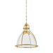 Airmont Pendant by Hudson Valley Lighting - Aged Brass Finish