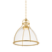 Airmont Pendant by Hudson Valley Lighting - Aged Brass Finish