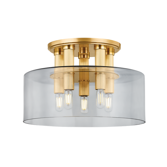 crystler flush mount