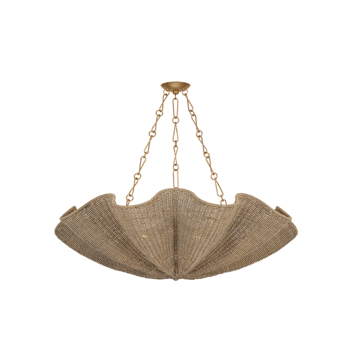 Bardonia Chandelier by Hudson Valley Lighting - Patina Gold Leaf Finish