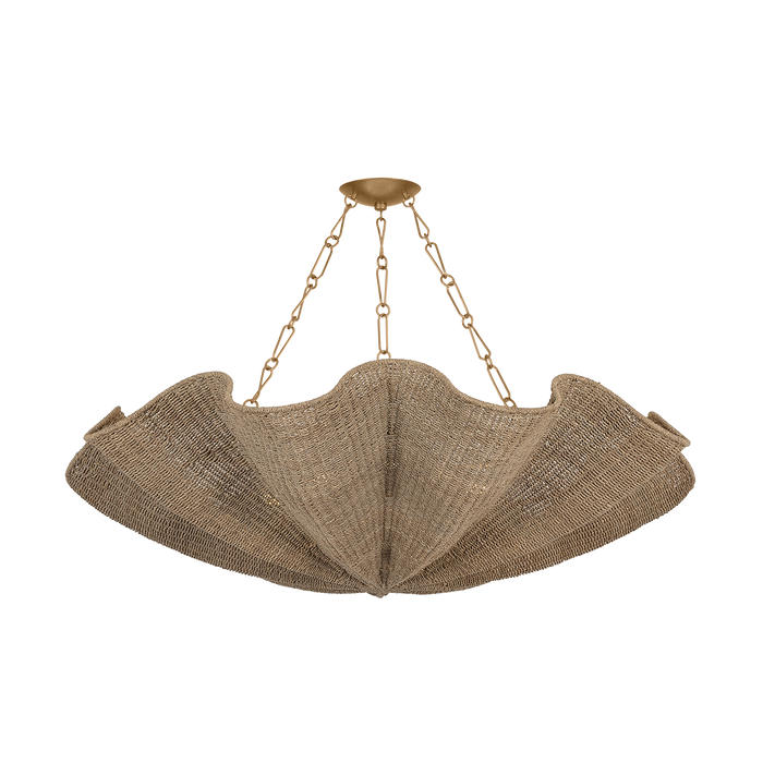 Bardonia Chandelier by Hudson Valley Lighting - Patina Gold Leaf Finish
