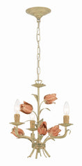 Load image into Gallery viewer, Crystorama - 4803-SR - Three Light Mini Chandelier - Southport - Sage Rose
