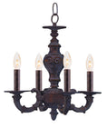 Load image into Gallery viewer, Crystorama - 5124-VB - Four Light Mini Chandelier - Paris Market - Venetian Bronze
