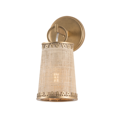 Haines Falls Wall Sconce by Hudson Valley Lighting - Patina Gold Leaf Finish