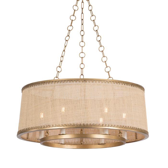 Haines Falls Pendant by Hudson Valley Lighting - Patina Gold Leaf Finish