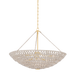 Pleasant Plains Chandelier by Hudson Valley Lighting - Vintage Gold Leaf Finish