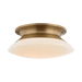 Crompond Flush Mount by Hudson Valley Lighting - Patina Brass Finish