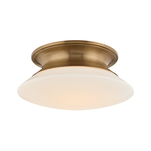 Crompond Flush Mount by Hudson Valley Lighting - Patina Brass Finish