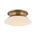 Crompond Flush Mount by Hudson Valley Lighting - Patina Brass Finish