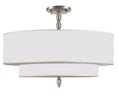 Load image into Gallery viewer, Crystorama - 9507-SN_CEILING - Five Light Semi Flush Mount - Luxo - Satin Nickel
