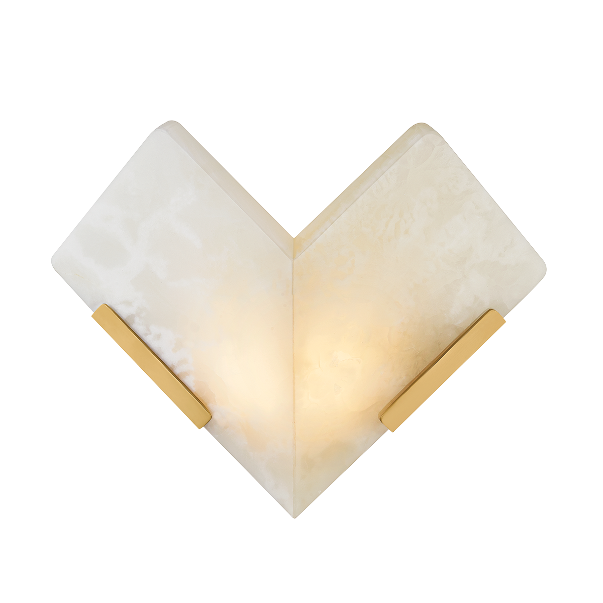 Geo Wall Sconce by Corbett Lighting - Vintage Brass Finish