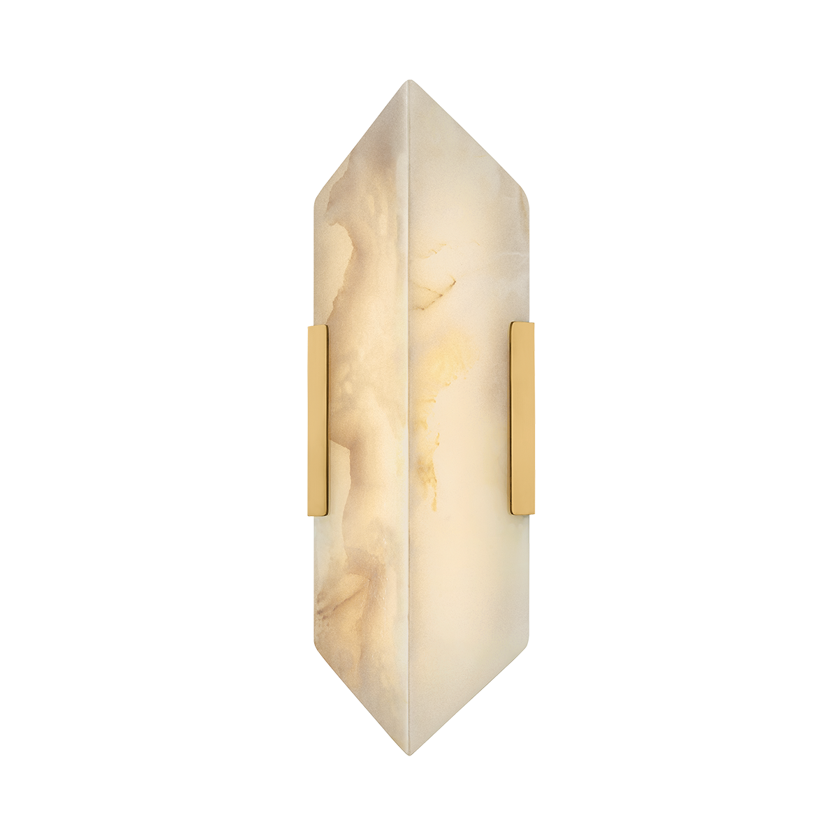 Geo Wall Sconce by Corbett Lighting - Vintage Brass Finish