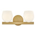 Mae Small Two Light Vanity by Hinkley